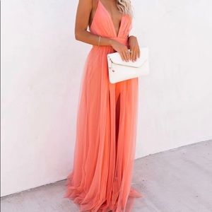 Petal Dust Maxi Dress